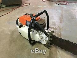 090 G Stihl Chainsaw with48 Original Bar (1980s West Germany Made), Gear Driven