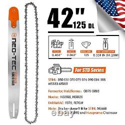 105cc Chainsaw Gas Power with 42'' Guide Bar and Chain Compatible with 070 Mill