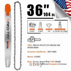 105cc Gas Chainsaw with 36'' Guide Bar Chain Compatible with Stihl G070 070 090
