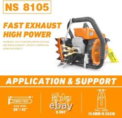 105cc Gas Powered Chainsaw with 42'' Bar and Chain Compatible with G070 070 090