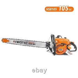 105cc Gasoline Chainsaw with 42'' Guide Bar Chain Compatible with G070 MS070 090