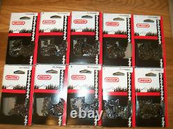 10 NEW Oregon PowerCut Saw Chains 22LPX068G, 68 Drive links. 325