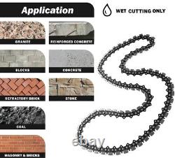 16 Diamond Chain & Guide Bar Package Stihl GS461 Rockboss Concrete Chainsaw