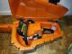16 Stihl MS 170 Chain Saw Used once / with Cover and Carrying Case & Extras