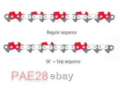18 Chain. 325.063 74 DL Full Chisel SKIP fits many mid sized Stihl saws
