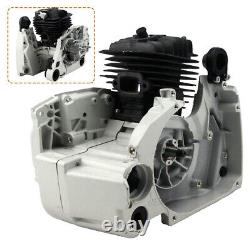 1PC Engine Crankcase Piston Cylinder Motor Assembly For Stihl Chainsaw 044 Ms440