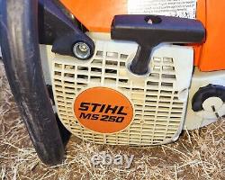 2020 STIHL MS 250 Chainsaw with 18 Guide Bar & Chain, Includes Scabbard