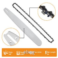 24 Inch 72cc Top Handle Chainsaw 3.6KW 4.8HP 2-Cycle For Stihl MS381 MS380 038