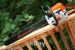 24 inch PILTZ Conversion Stihl MS250 CHAINSAW HOT SAW Full Chisel 3/8 Chain