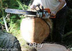 24 inch PILTZ Conversion Stihl MS250 CHAINSAW HOT SAW Full Chisel 3/8 Chain