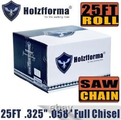 25FT Saw Chain. 325.058 Compatible With Stihl McCulloch Homelite Chainsaw NEW