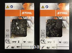 2X Stihl Saw Chain For Husqvarna 3/8.058 1.5mm 105DL 32 80cm New Original