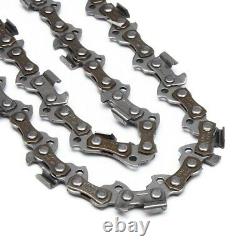 2 Chains 14 For STIHL Chain Saw Guide Bar 017 MS170 HT70 MSE160 Accessories