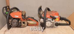 2 Stihl chainsaw MS180C mini boss & MS250 parts logging tool collectible saw lot