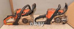 2 Stihl chainsaw MS180C mini boss & MS250 parts logging tool collectible saw lot