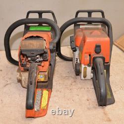 2 Stihl chainsaw MS180C mini boss & MS250 parts logging tool collectible saw lot