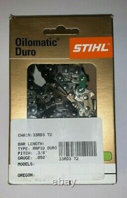 33rd3 72 Bulk 15 Boxes Stihl New Carbide Chainsaw Chain Saw. 050 72 20 In