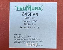36 TsuMura Guide Bar 3/8-050-114DL fits Stihl 360 MS440 MS660 WITH FREE CHAIN