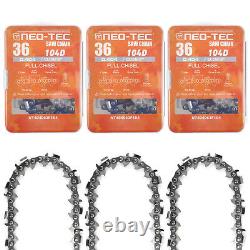 3 Pack 36'' Saw Chain 0.404'' 0.063'' 104DL For STIHL 070 090 088 MS881 36'' Bar