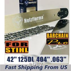 42 Inch. 404.063 125DL Holzfforma Guide Bar & Saw Chain For G888 Chainsaw