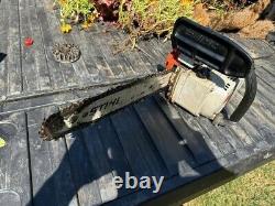 70's 14 Stihl 020av Super Chainsaw, Runs Great, Fully Serviced by Stihl