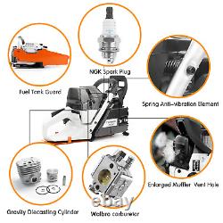 72cc Chainsaw Gas Power Head Compatible with Stihl MS381 MS380 038 Milling Tree