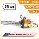 72cc Chainsaw Gas Power with 20'' Guide Bar and Chain Compatible with 038 MS 380