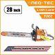72cc Chainsaw Gas Power with 28'' Guide Bar and Chain Compatible with 038 MS 381