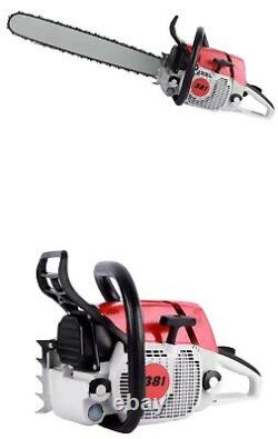 72cc Chainsaw Gasoline Power with 28'' Guide Bar Chain Compared To Stihl MS381