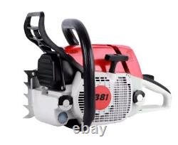 72cc Chainsaw Gasoline Power with 28'' Guide Bar Chain Compared To Stihl MS381