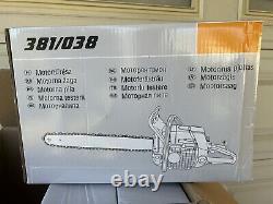 72cc Chainsaw Gasoline Power with 28'' Guide Bar Chain Compared To Stihl MS381