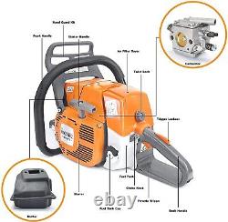 72cc Gas Chainsaw 2-Cycle Power Head Compatible with MS 038 380 381 No Bar/Chain