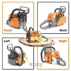 72cc Gas Chainsaw 2-Cycle Power Head Compatible with MS 038 380 381 No Bar/Chain