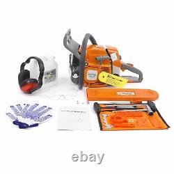 72cc Gas Chainsaw 2-Cycle Power Head Compatible with MS 038 380 381 No Bar/Chain