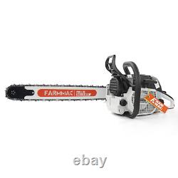 72cc Gas Chainsaw Power Chain Saws Compatible with MS381 MS380 038 With 25'' Bar