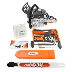 72cc Gas Chainsaw Power Chain Saws Compatible with MS381 MS380 038 With 25'' Bar