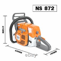 72cc Gas Chainsaw Power Head Fit Stihl 038 MS380 MS381 382 Chain saw Without Bar