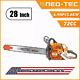 72cc Gas Powered Chainsaw with 28 Bar and chain Compatible with MS 038 380 381
