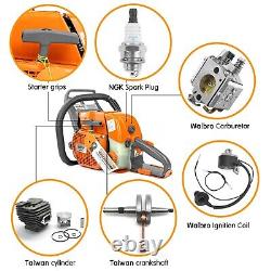 72cc Gas Powered Chainsaw with 28 Bar and chain Compatible with MS 038 380 381