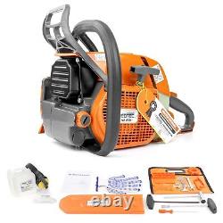72cc Gas Powered Chainsaw with 28 Bar and chain Compatible with MS 038 380 381
