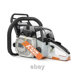 72cc Gas Pro Chainsaw with 28'' Guide Bar Chain Compatible with MS381 MS380 038