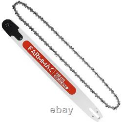 72cc Gas Pro Chainsaw with 28'' Guide Bar Chain Compatible with MS381 MS380 038