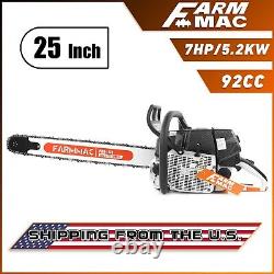 92cc Chainsaw Gasoline Power with 25'' Bar Chain Compatible with Stihl 660 G660