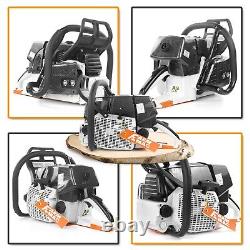 92cc Gas Chainsaw Power Head Compatible with MS660 For Milling Wood No Bar Chain