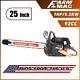 92cc Pro Gas Chainsaw with 25'' Bar Chain Compatible with MS660 For Milling Wood