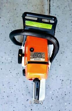 Amazing Collectors Piece! Stihl 034 AV SUPER Professional Forestry Chainsaw