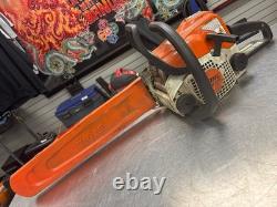 As Is STIHL MS170 CHAINSAW Gas Powered Chainsaw Chain Saw READ (QUC025339)
