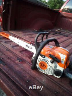 Barely Used Stihl Ms 170 Chain Saw 14 Inch Bar Used Once- Nice