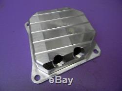 Billet Aluminum Dual Port Muffler Cover For Stihl Chainsaw 044 046 Ms440 Ms460