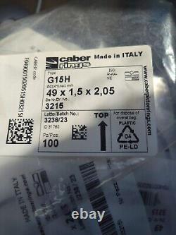 Caber Piston Rings 49mm x 1.5mm STIHL MS390 039 08S TS400 TS360 OUT OF STOCK